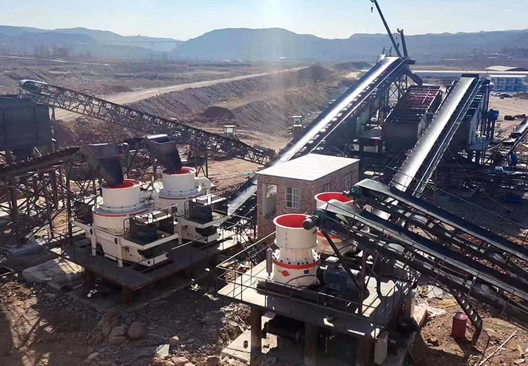 Ecuador Granite Crushing Line