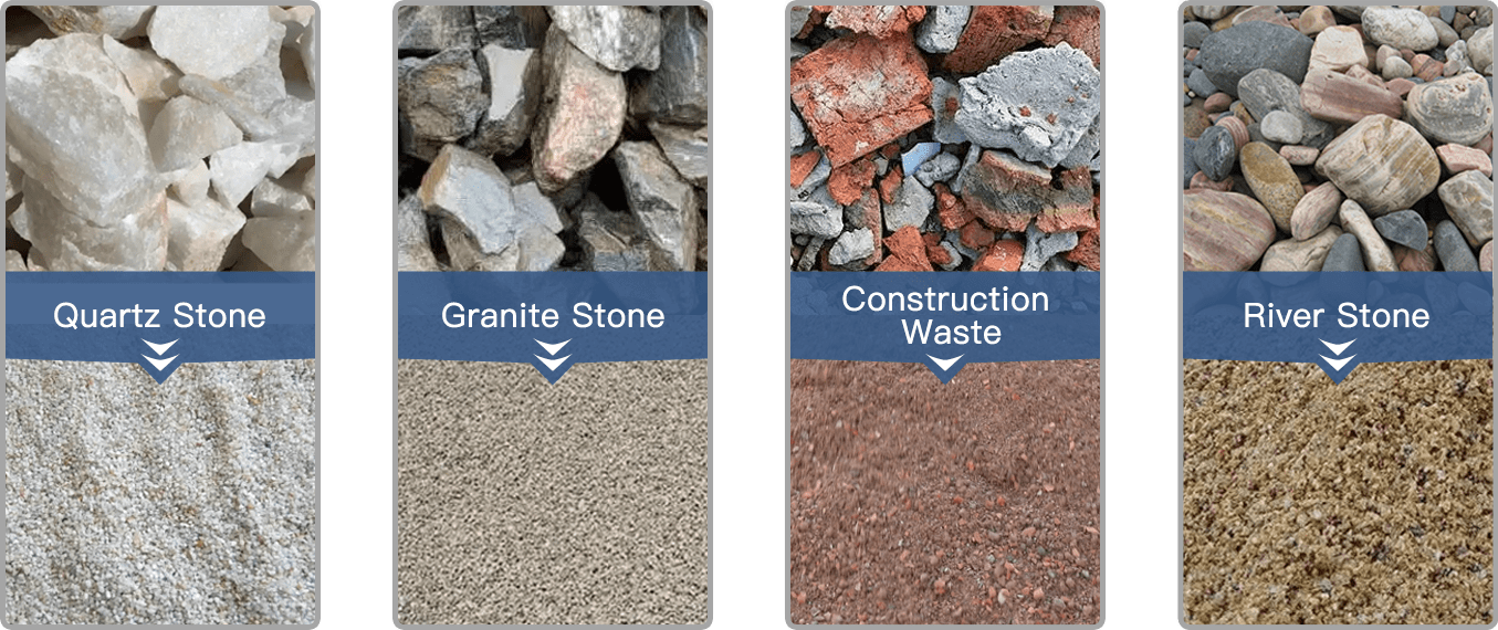 Double-Stage Crusher materials