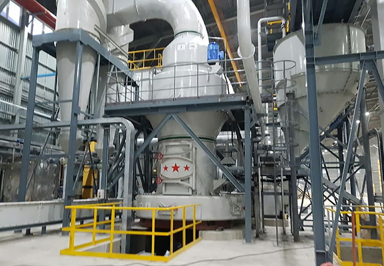 Mongolia Calcite Grinding Line