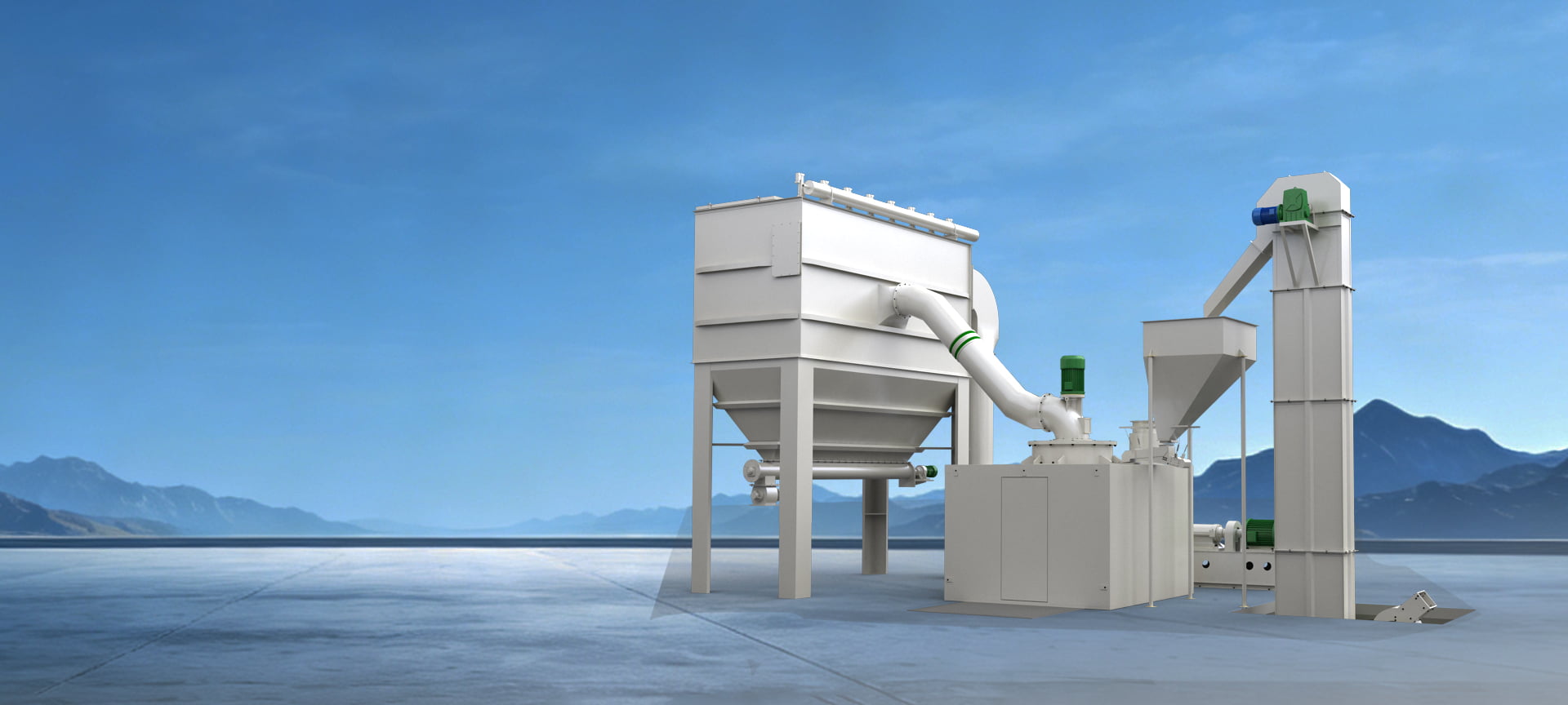 Three-Ring Medium-Speed Micro Powder Mill