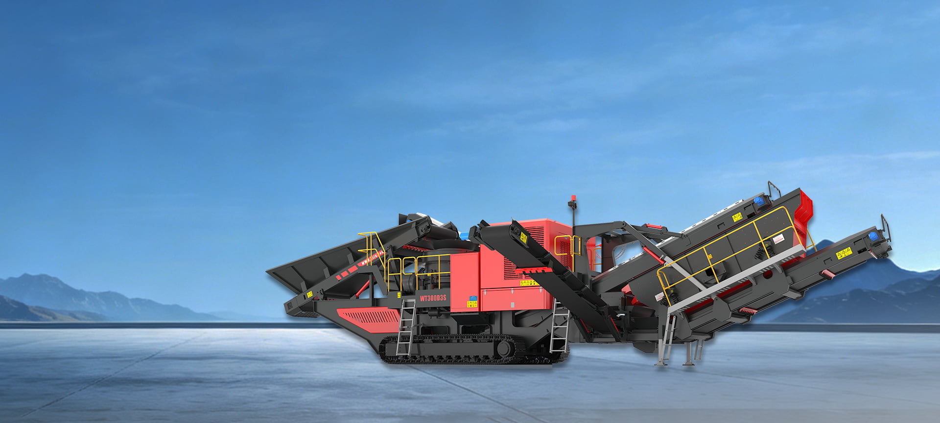 Tracked Mobile Crushing And Screening Machine