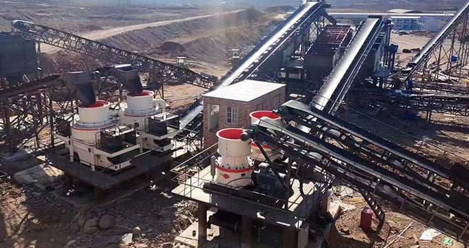 Ecuador Granite Crushing Line