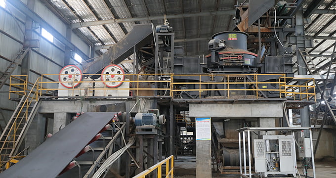 Indonesian River Stone Sand Making Line