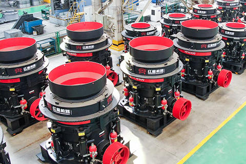 HPM Multi-Cylinder Hydraulic Cone Crusher Real shot photos 3