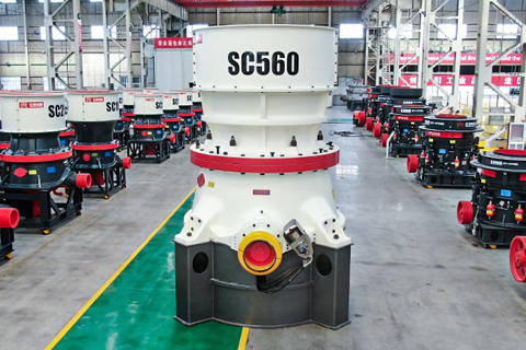 SC Series Single-Cylinder Hydraulic Cone Crusher Real shot photos 2