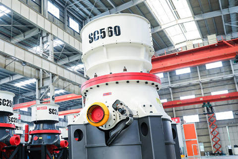SC Series Single-Cylinder Hydraulic Cone Crusher Real shot photos 3