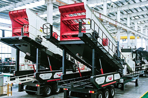 MTF Tire-Mounted Mobile Crushing And Screening Machine Real shot photos 1