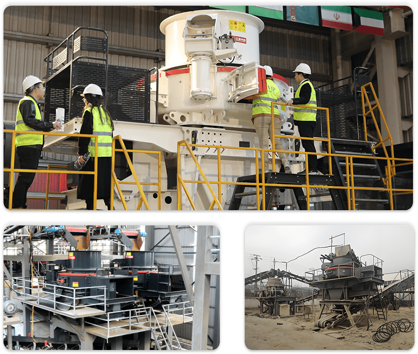 VSI7A Series Impact Sand Making Machine On-site photos 2