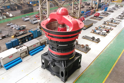 HCG Series Gyratory Crusher Real shot photos 2